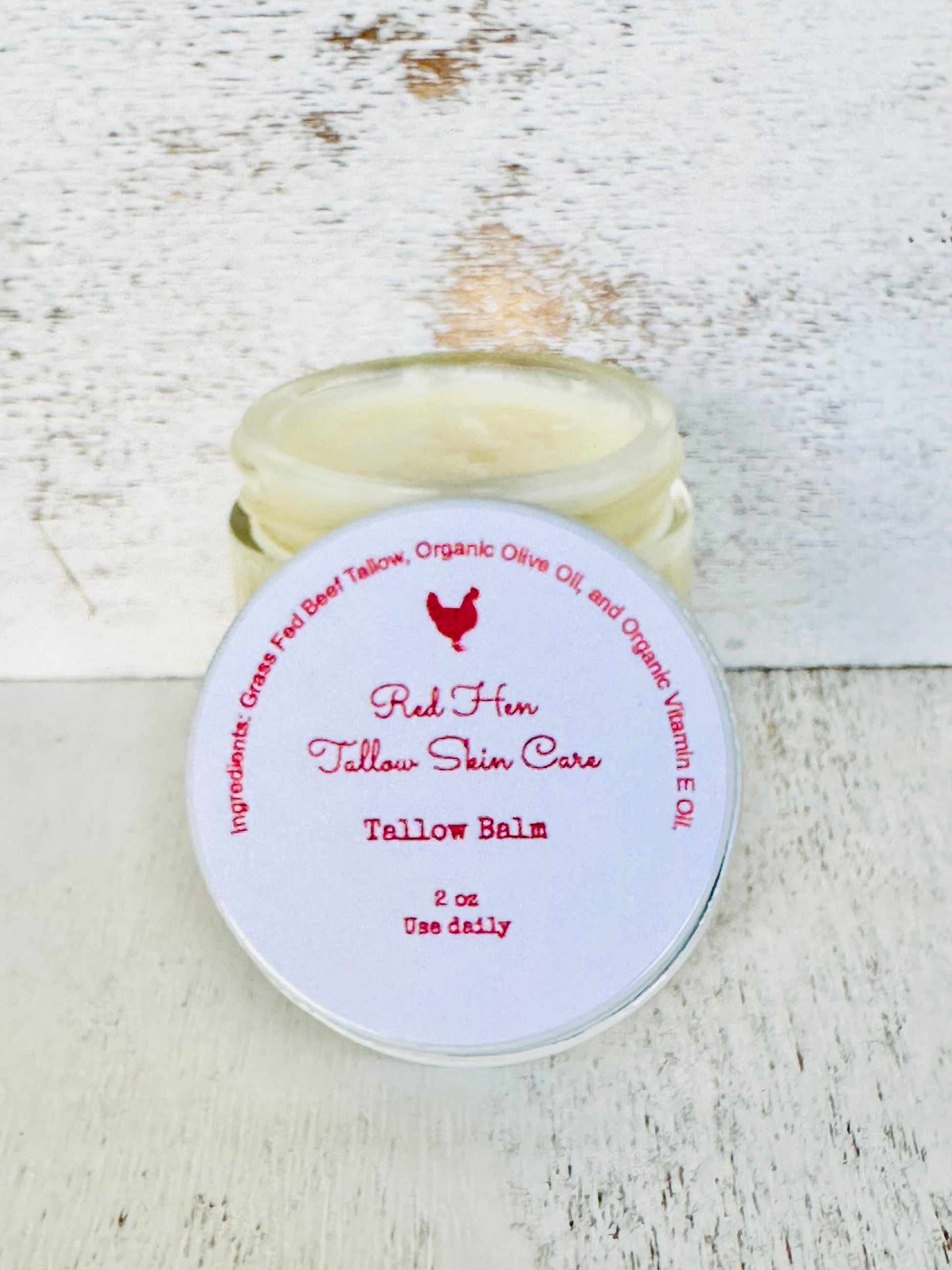 Red Hen Tallow Skin Care Tallow Balm